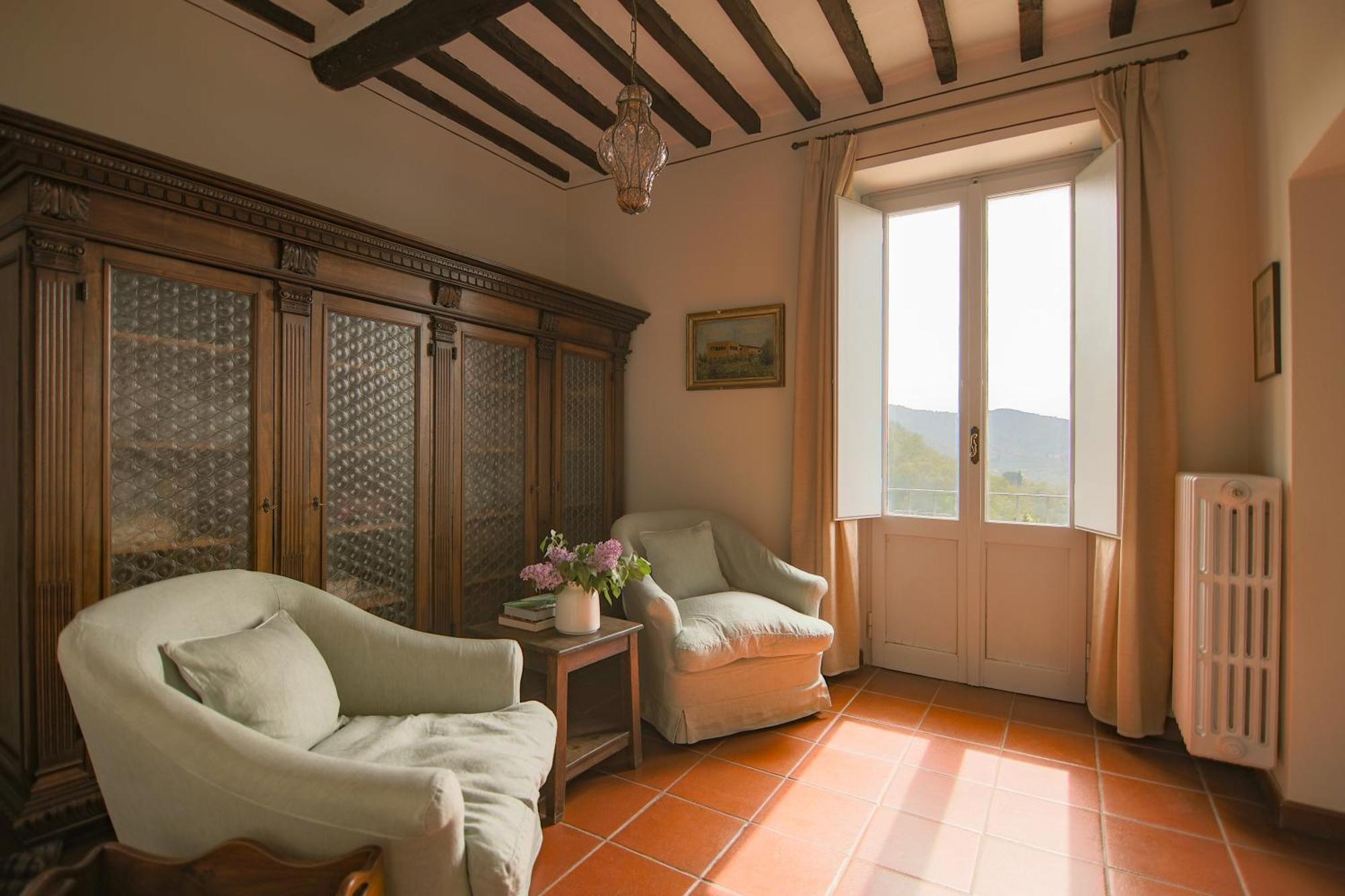 Villa Medici Donnini Arezzo Luaran gambar